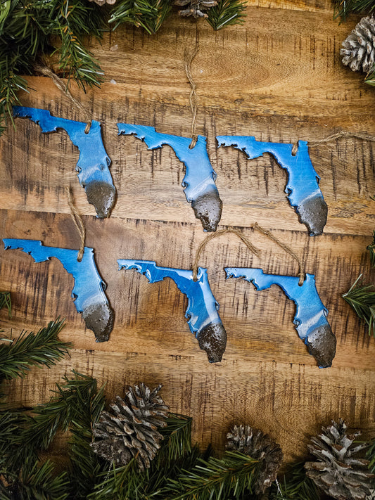 Florida Wave Ornament